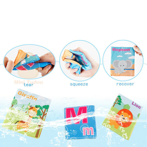 thumbnail image 2 of 26 Piece Soft Alphabet Cards Educational Flashcard Set With Storage Bag - For Toddlers 12M+ 2 of 9