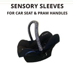 Baby Sensory Sleeves For Car Seat & Pram Handles - TRIANGLE DESIGN