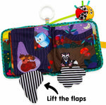 Lamaze Bitty Bug Book Clip On Pram And Pushchair Baby Development Toy Sounds