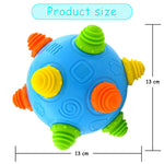 Baby Music Shake Ball Toy Bouncing Sensory Vibrating Music Learning Dancing Toy