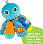 Lamaze Salty Sam The Octopus Baby Stroller Sensory Activity Clip On Soft Toy